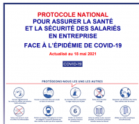 Protocole national pour assurer la santé et la sécurité des salariés en entreprise face à l'épidémie de COVID-19