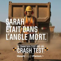 Le chantier c'est pas un crash test ! 