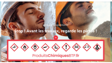 Produits chimiques dans le BTP : un risque à ne pas sous-estimer !